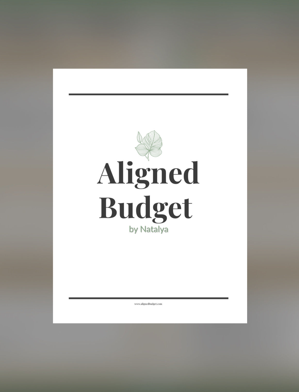 Printable Budget Bundle