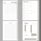 Aligned Weekly Planner (October 2025 – October 2026)